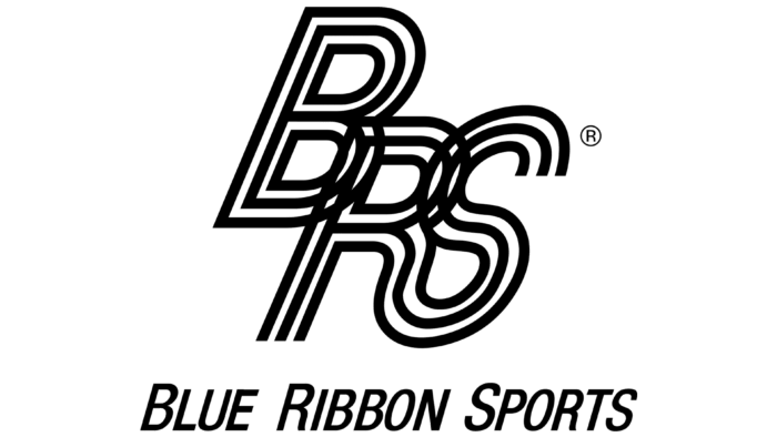Спортно лого със синя лента 1964-1971