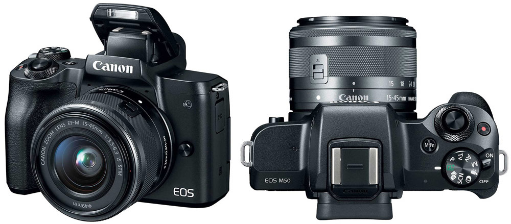 безогледална фотокамера EOS M50
