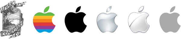 развитие на логото на Apple