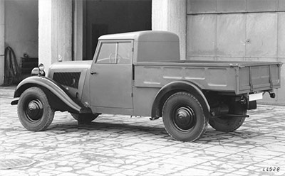 камион с платформа, 1946
