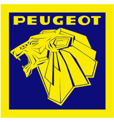 Лого на Peugeot 1968 г